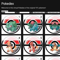 Pokemon Cards Interactive Page image